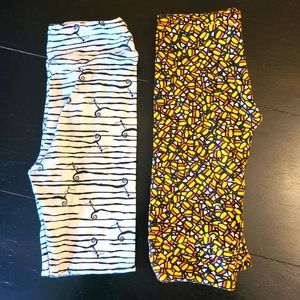 🧡🎃👻🍬 Bundle LuLaRoe leggings, size L/XL